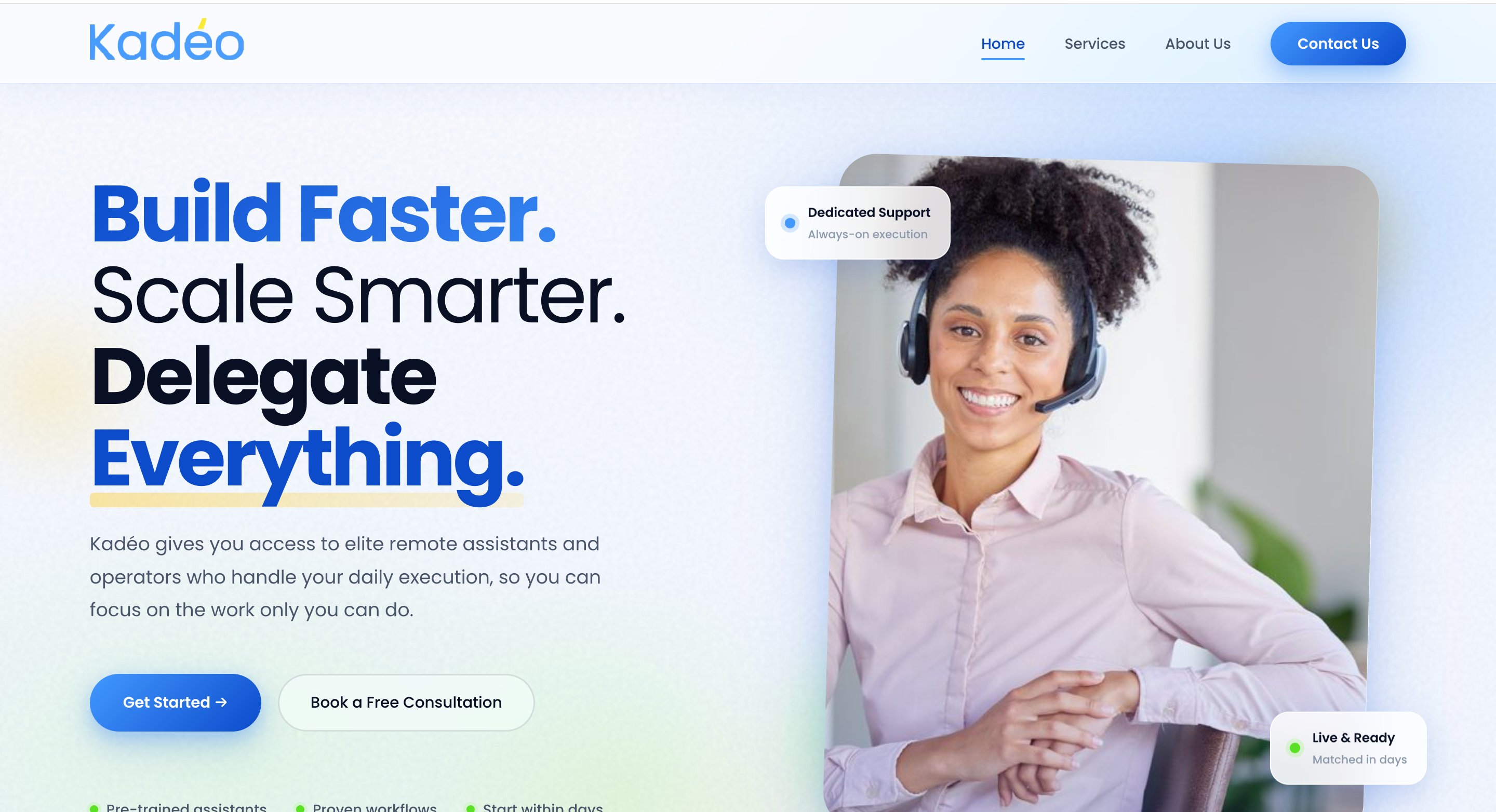 Kadéo Website
