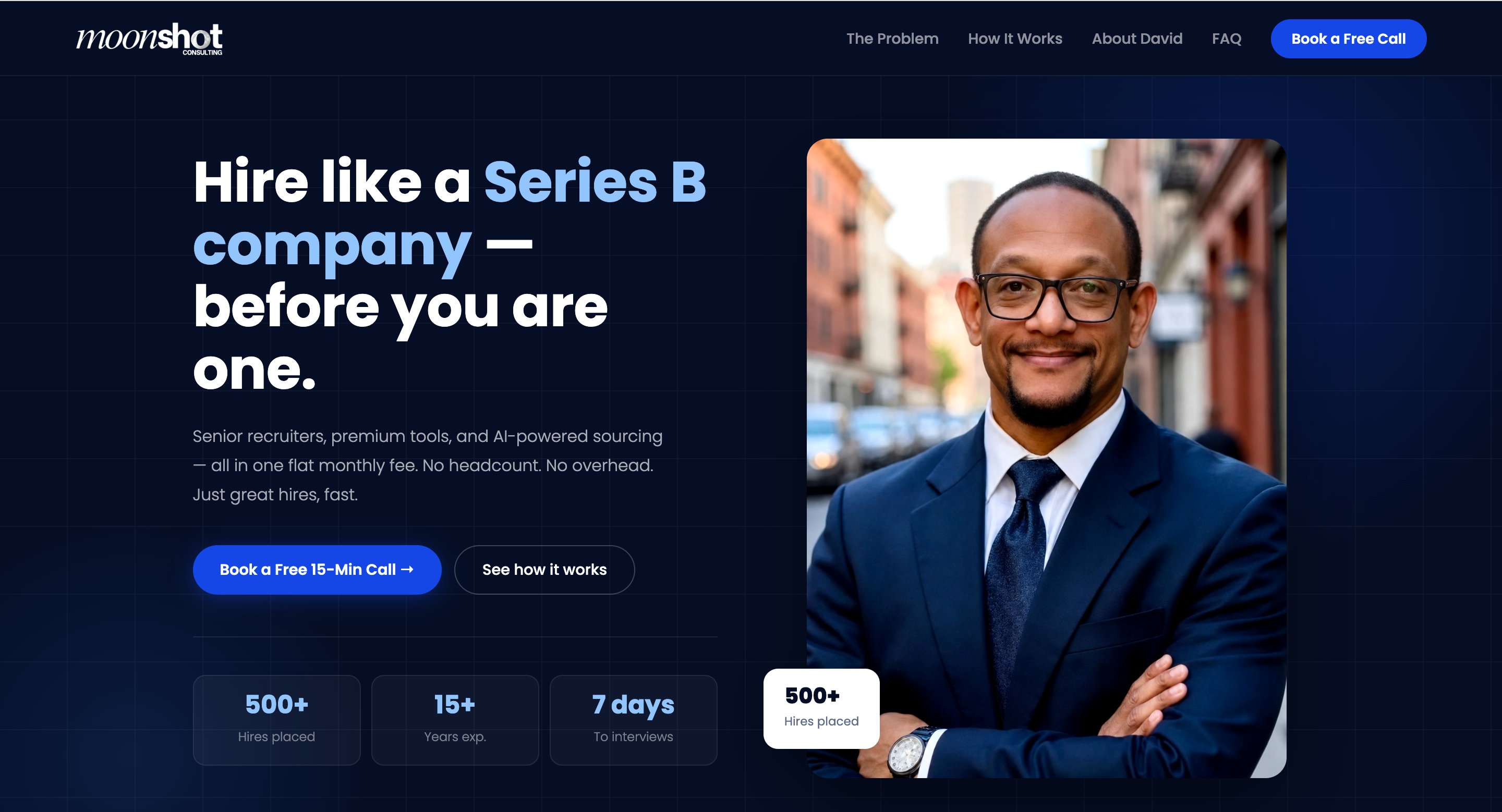 Moonshot Consulting Homepage